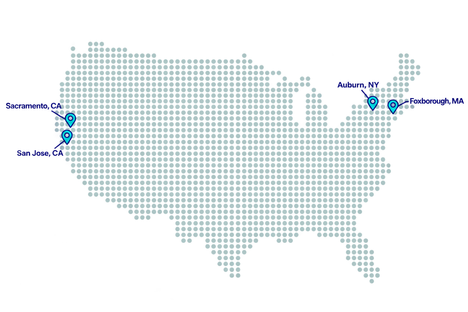 Alentra Locations Map